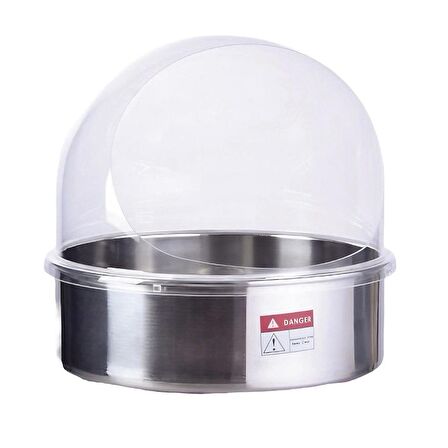 Set Üstü Pamuk Şeker Makinesi Fanuslu