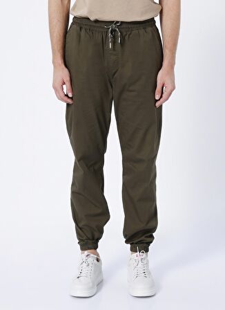The Crow Regular Fit Haki Unisex Eşofman Altı JACK