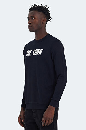 The Crow THE CROW Erkek Sweatshirt Lacivert