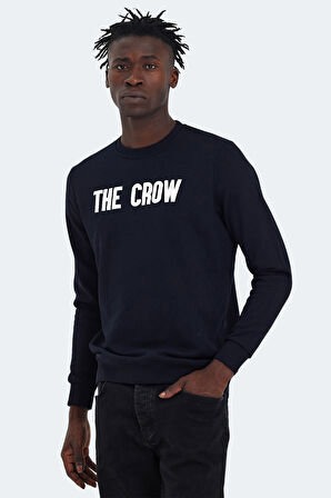 The Crow THE CROW Erkek Sweatshirt Lacivert