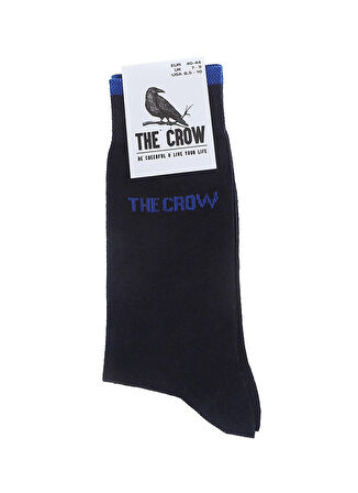 The Crow Lacivert Unisex Soket Çorap SPARTACUS