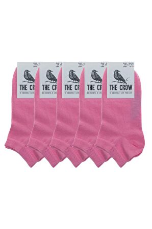 The Crow Tirinity Ankle 5’li Pembe Unisex Çorap