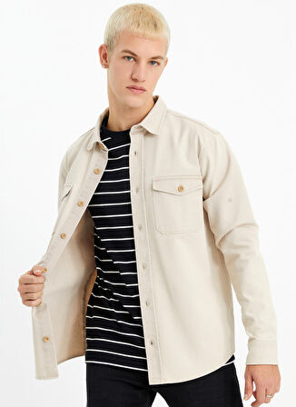 The Crow PETER Erkek  Taş Gömlek