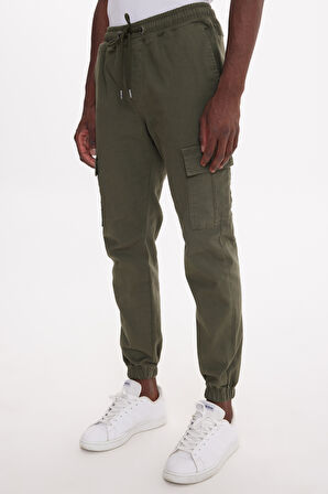 Too Jogger Kargo Haki Erkek Pantolon