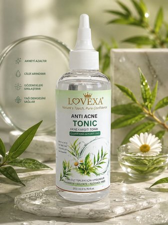 LOVEXA ANTİ ACNE TONİC SEBUM DENGELEYİCİ