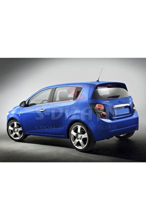 Chevrolet Aveo 2 Hb Krom Cam Çıtası 4 Prç 2012 Üzeri