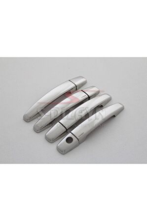 Chevrolet Aveo Sd Krom Kapı Kolu 4 Kapı 2006-2010 (çift Delikli)