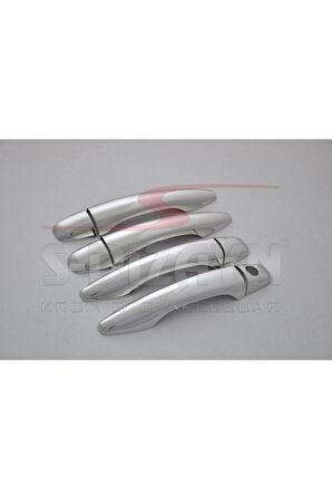 Citroen C4 Picasso Uyumlu Krom Kapı Kolu 4 Kapı 2010 Üzeri