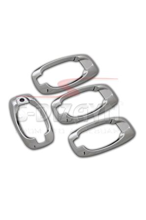 Citroen Nemo Krom Kapı Kolu Çerçevesi 4 Kapı 2008 Üzeri
