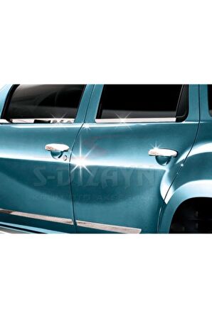 Dacia Duster Krom Cam Çıtası 4 Prç 2009-2018