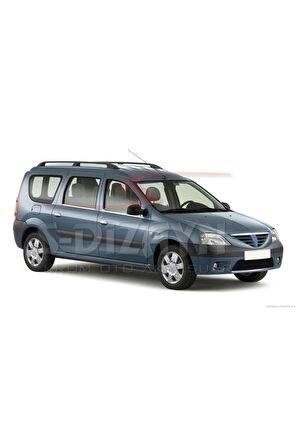 Dacia Logan Mcv Krom Cam Çıtası 4 Prç 2005-2012