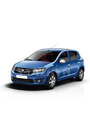Dacia Sandero Abs Krom Ayna Kapağı 2 Prç 2013 Üzeri