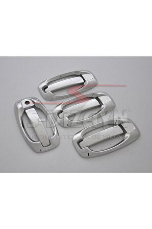 Fiat Doblo Krom Kapı Kolu 4 Kapı 8 Prç 2010 Üzeri (set)