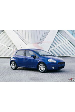 Fiat Grande Punto Krom Cam Çıtası 6 Prç 2006 Üzeri