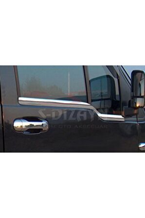 Ford Connect Krom Cam Çıtası 2 Prç 2002-2014