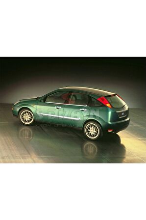 Ford Focus 1 Krom Cam Çıtası 4 Prç 1998-2005