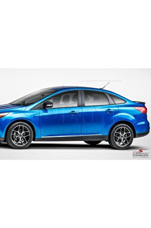 S-dizayn Ford Focus 3 Sd Kapı Koruma Çıtası Krom 2011-2018