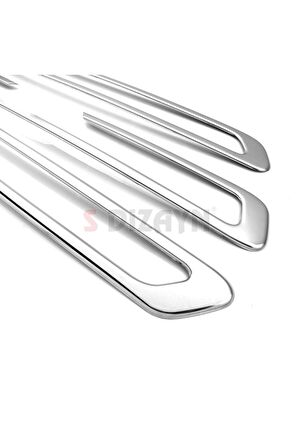 Ford Transit Krom Ön Panjur 3 Parça 2014 Üzeri