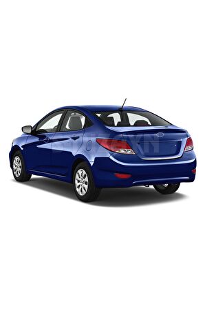 S-dizayn Hyundai Accent Blue Krom Bagaj Alt Çıta 2011 Üzeri