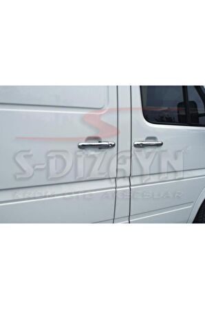 Mercedes Sprinter W901 Uyumlu Krom Kapı Kolu 4 Kapı 2000-2006
