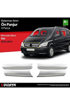 Mercedes Vito Krom Ön Panjur 4 Prç 2010-2014 (geniş)
