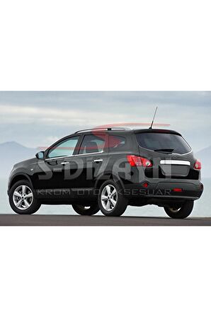 Nissan Qashqai +2 Krom Cam Çıtası 4 Prç 2010-2014