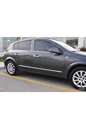 S-dizayn Opel Astra H Hb Kapı Koruma Çıtası Krom 2004 Üzeri