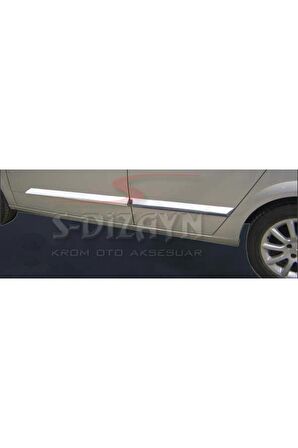 Opel Astra H Hb Krom Yan Kapı Çıtası 4 Prç 2004 Üzeri