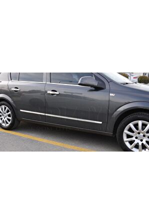 S-dizayn Opel Astra H Sd Kapı Koruma Çıtası Krom 2008 Üzeri