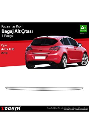 Opel Astra J Hb Krom Bagaj Alt Çıta 2010 Üzeri