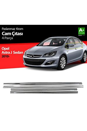 Opel Astra J Sd Krom Cam Çıtası 4 Prç 2012 Üzeri