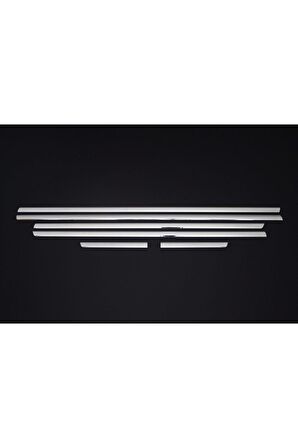 Opel Corsa D Krom Cam Çıtası 6 Prç 2007-2014