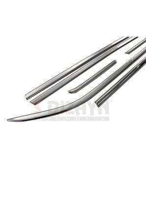 Opel Corsa E Krom Cam Çıtası 6 Prç. 2015 Üzeri