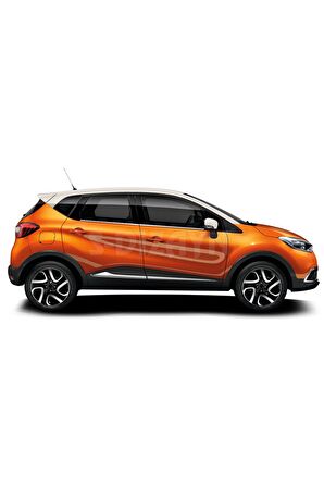 Renault Captur Krom Cam Çıtası 4 Prç. 2013 Üzeri