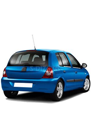 Renault Clio 2 Hb Krom Cam Çıtası 4 Prç 1999-2006