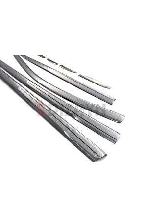 Renault Clio 4 Hb Krom Cam Çıtası 8 Prç. 2012 Üzeri