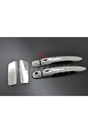 Renault Clio 4 Hb Krom Kapı Kolu 4 Kapı 2012 Üzeri Sensörlü