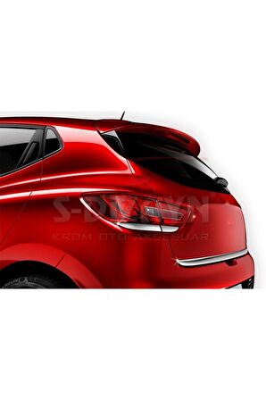 Renault Clio 4 Hb Krom Stop Alt Çıtası 4 Prç 2012 Üzeri