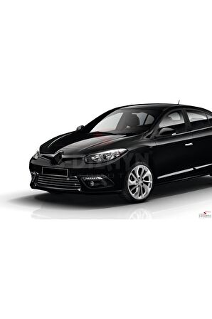 Renault Fluence Uyumlu Krom Ön Tampon Çıtası 4 Prç. 2013 Üzeri Makyajlı