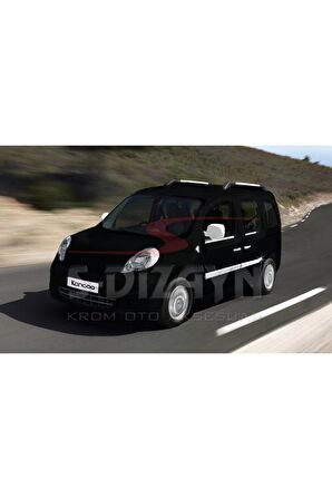 Renault Kangoo Krom Yan Kapı Çıtası 4 Prç 2008-2011