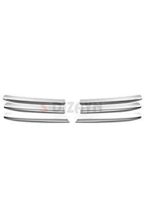 Renault Megane 2 Uyumlu Krom Ön Panjur 6 Prç 2004-2005