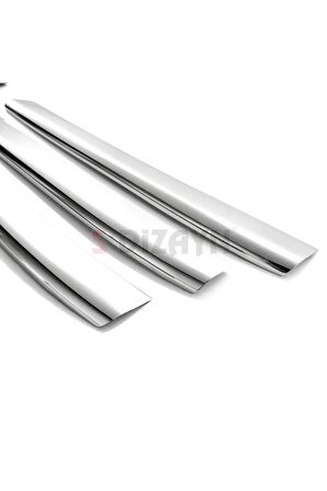 Renault Megane 2 Uyumlu Krom Ön Panjur 6 Prç 2004-2005