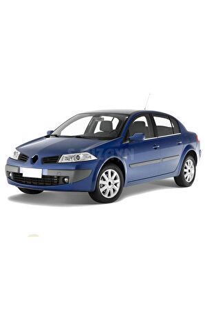 Renault Megane 2 Sd Krom Cam Çıtası 4 Prç 2004-2010