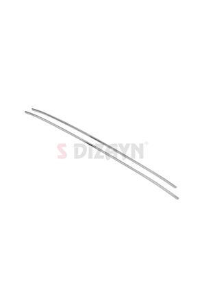 Gri  Vw Golf 7 Krom Ön Tampon Çıtası