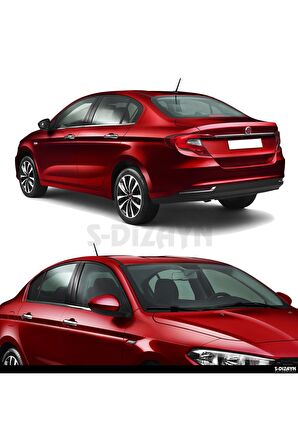 Fiat Egea Sd Krom Cam Çıtası 4 Prç. 2015 Üzeri Uyumlu