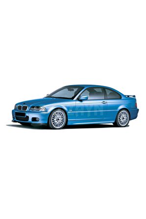Bmw 3 Serisi E46 Krom Kapı Kolu 2 Kapı 2003-2005 Uyumlu