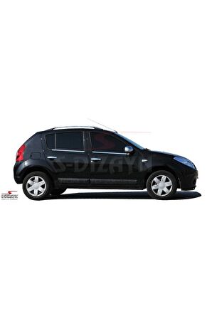Dacia Sandero Ayna Kapağı 2 Prç. Abs. Krom 2007-2014