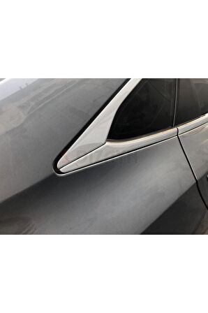 S-dizayn Honda Civic Krom Cam Çıtası 8 Prç 2016-2021