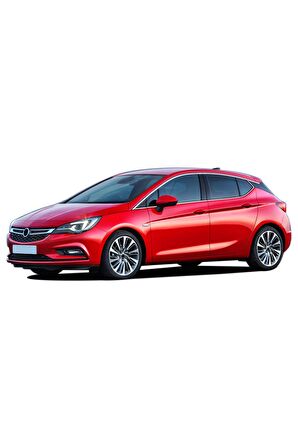 Opel Astra K Hb Krom Cam Çerçeve Seti 14 Prç 2015 Üzeri Uyumlu