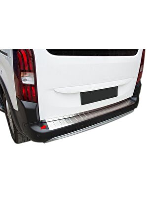 S-dizayn Peugeot Rifter Krom Arka Tampon Eşiği 2019 Ve Üzeri